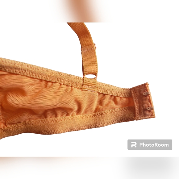 Panache Cleo  Orange Leopard Print U/W Bra EUC 32DDDD/32G - Picture 10 of 11